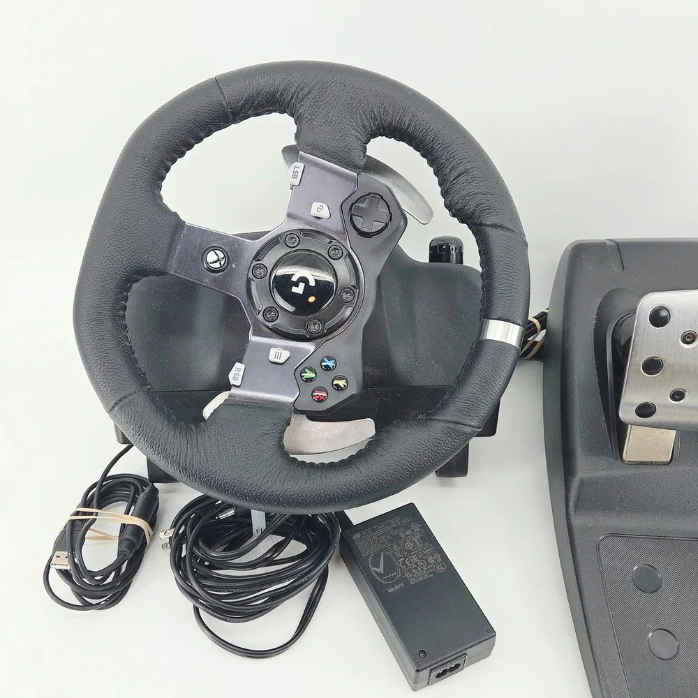 Logitech G920 Driving Force Racing Wheel Pedals Xbox Series X|S One PC Tested